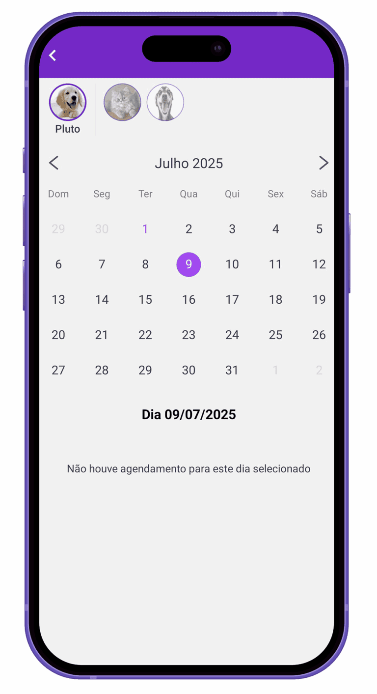 seção agendamento 02 app
